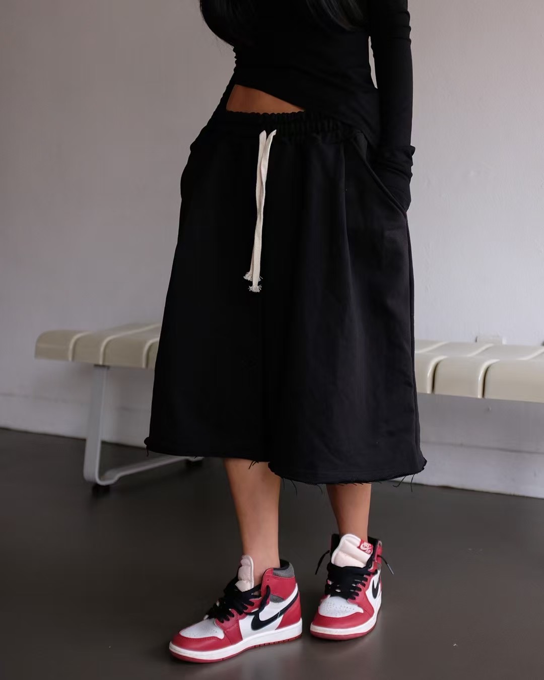 MINICLOSET東大門實拍女士新款熱賣25春夏時尚休閑人氣短褲MINICLOSET短褲圖色3