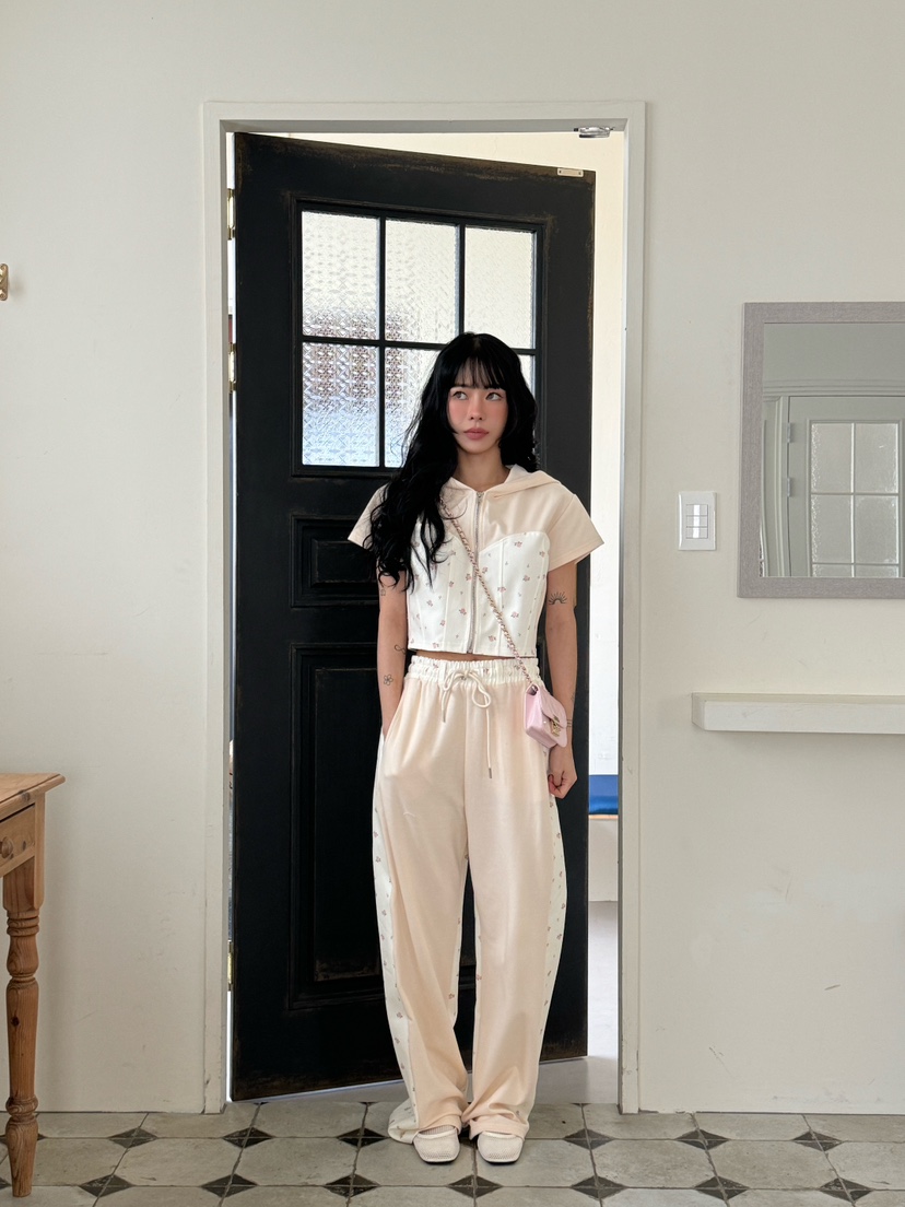 MARKE-P韓國直郵女裝新品熱賣時尚25春夏推薦真品職業T恤拉鏈MARKE-PT恤