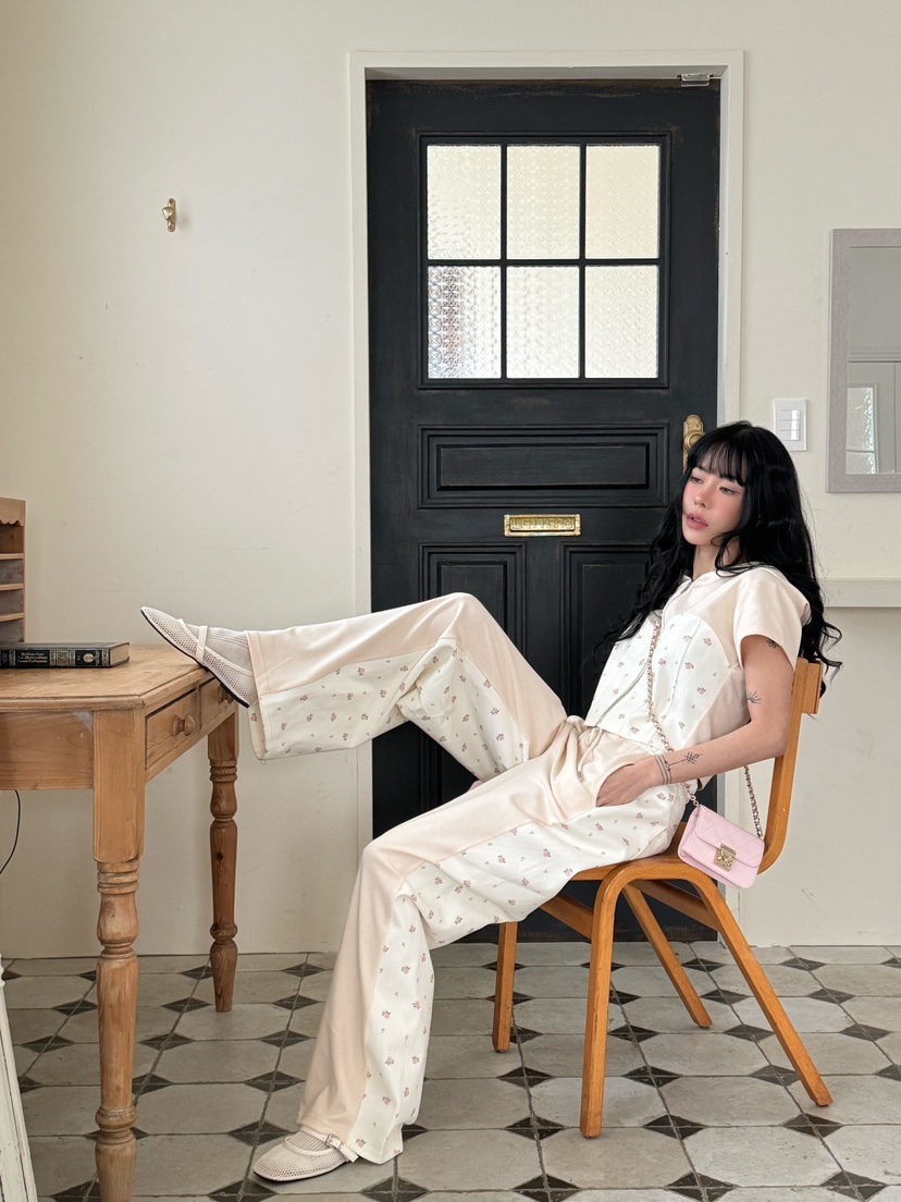 MARKE-P韓國直郵女裝新品熱賣時尚25春夏推薦真品職業T恤拉鏈MARKE-PT恤