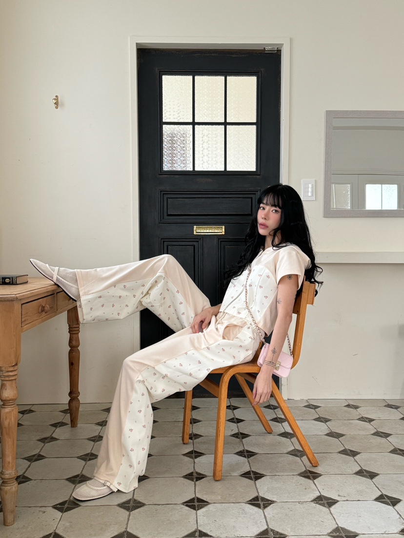 MARKE-P韓國直郵女裝新品熱賣時尚25春夏推薦真品職業T恤拉鏈MARKE-PT恤