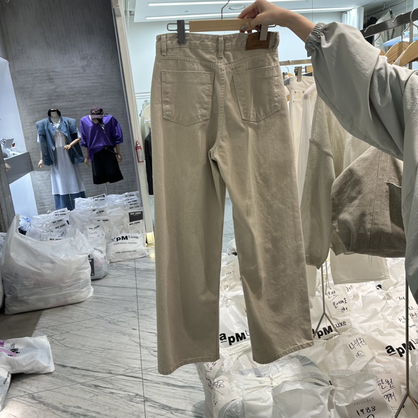 BLEECKER韓國㊣直郵東大門代購女裝新品職業休閑人氣休閑褲BLEECKER休閑褲