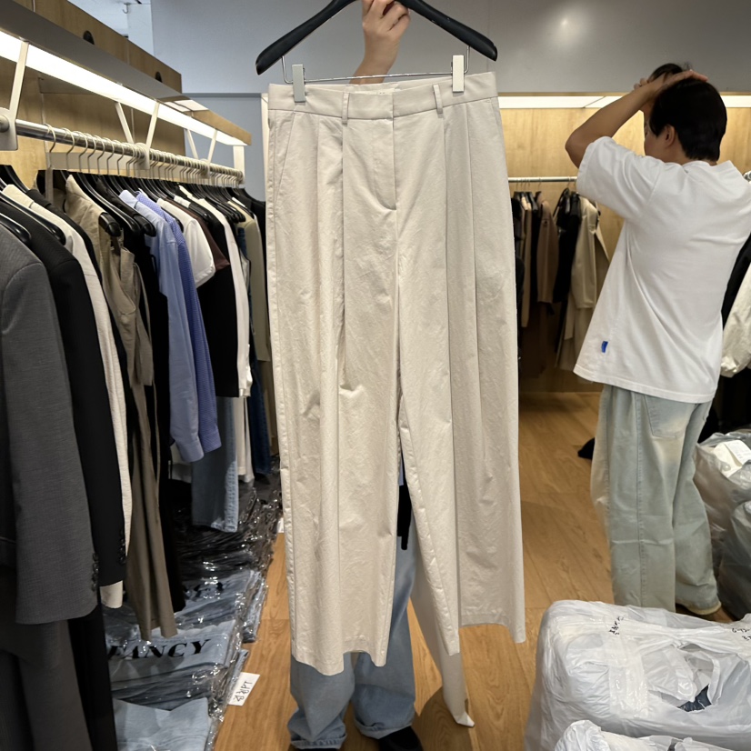 LEFANCY韓國直郵㊣東大門實拍女裝新品推薦25春夏職業休閑褲LEFANCY休閑褲圖色2