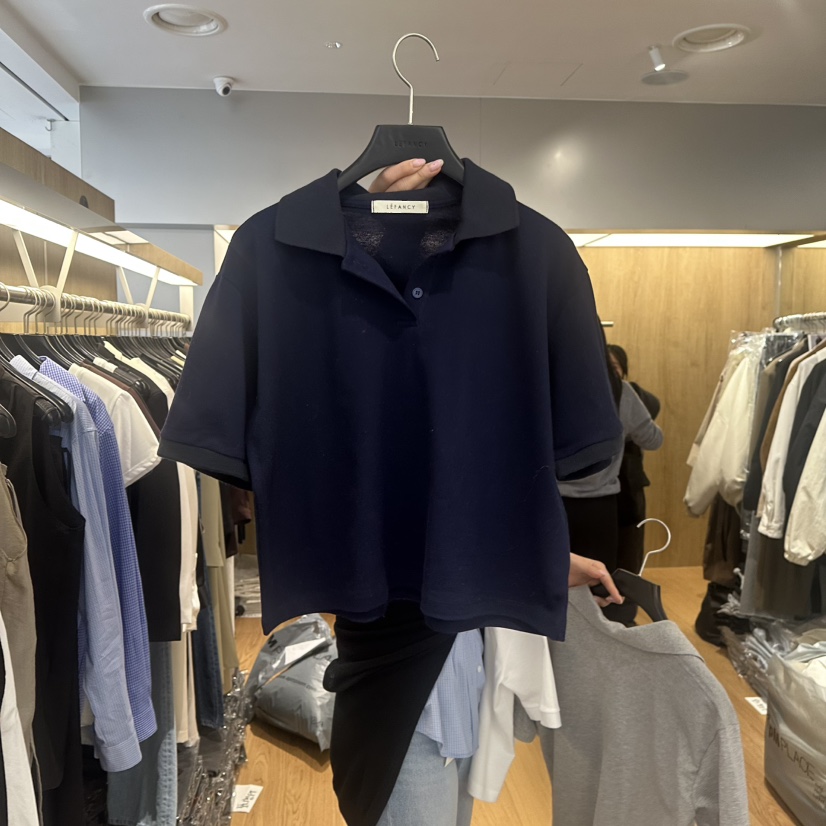 LEFANCY韓國㊣直郵東大門代購女裝新品推薦人氣職業25春夏T恤LEFANCYT恤圖色3