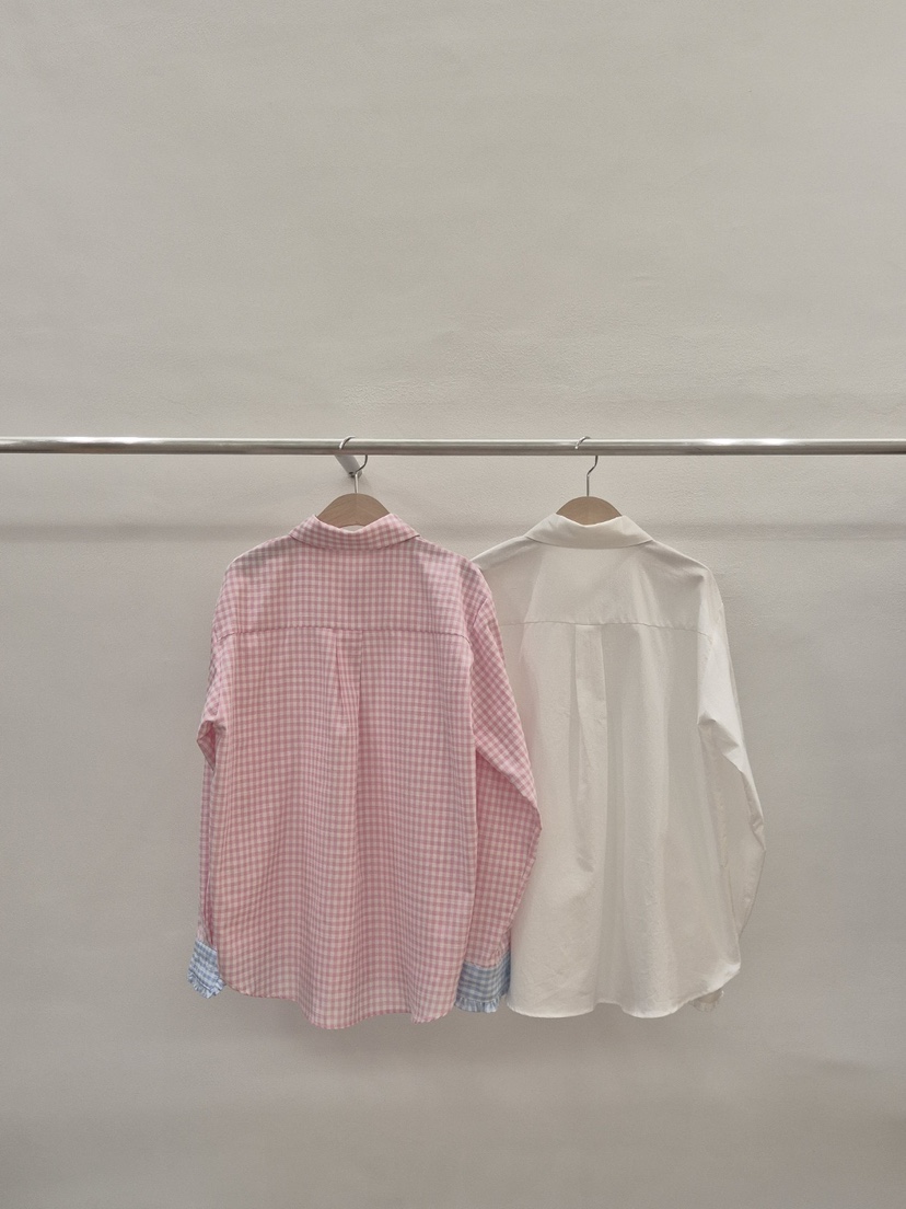 DAILY MOMENT韓國直郵㊣女裝新品25春夏推薦職業襯衫蕾絲衫DAILY MOMENT襯衫/蕾絲衫