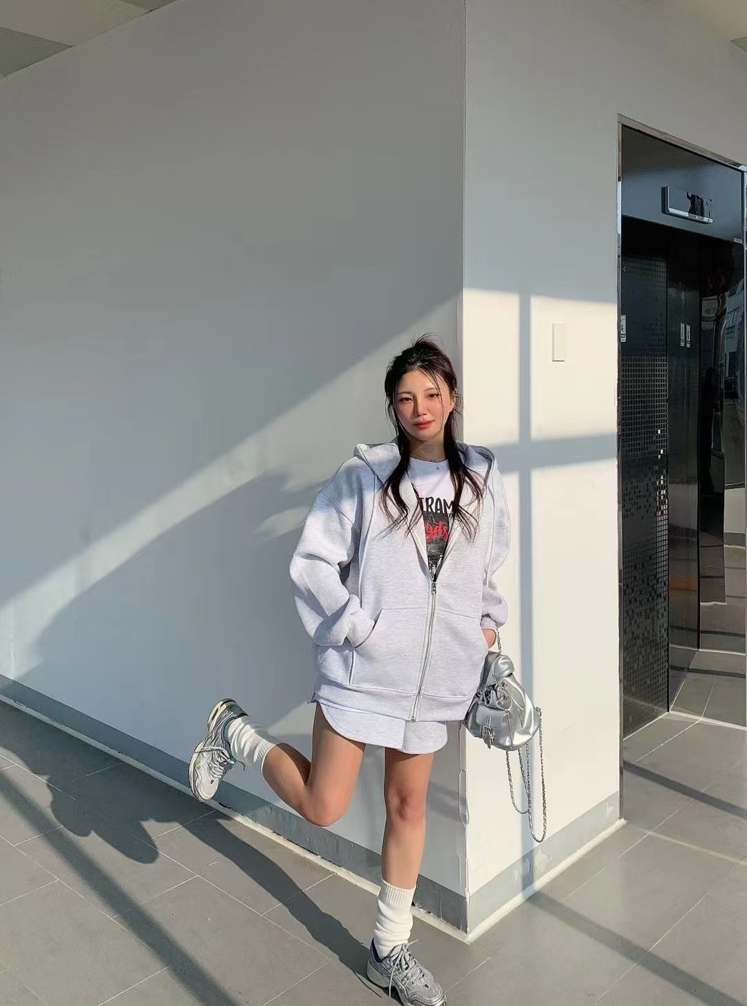 BIENVU韓國直郵㊣東大門實拍女裝新品休閑推薦職業熱賣短褲BIENVU短褲