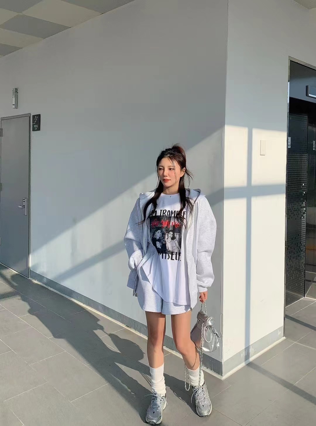 BIENVU韓國直郵㊣東大門實拍女裝新品休閑推薦職業熱賣短褲BIENVU短褲