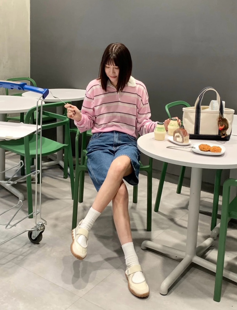 COURGETTE韓國直郵㊣女裝新款時尚休閑熱賣25春夏職業針織衫COURGETTE針織衫