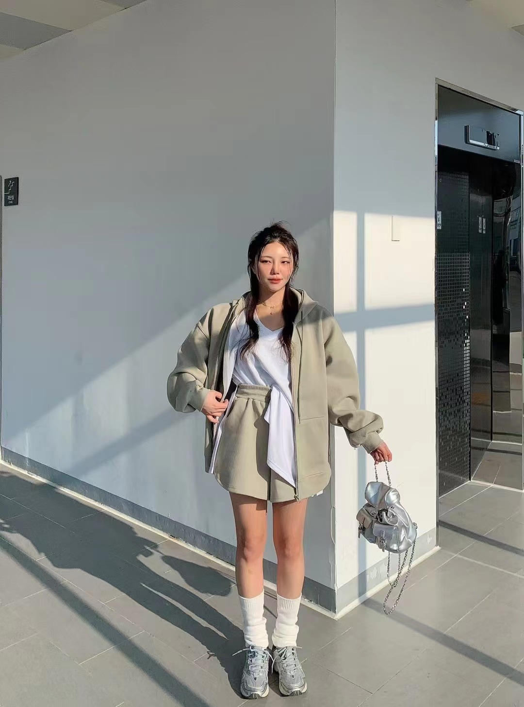 BIENVU韓國直郵㊣東大門實拍女裝新款休閑推薦25春夏人氣夾克BIENVU夾克