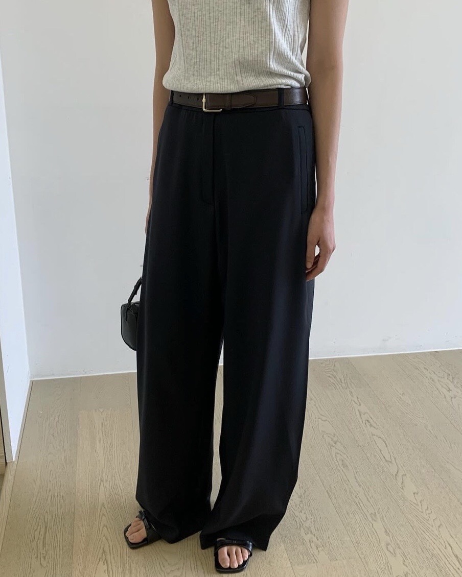 THE WAVE韓國㊣直郵東大門代購女裝新款休閑職業熱賣休閑褲THE WAVE休閑褲