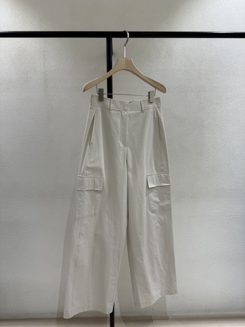 POSTMODERN韓國直郵㊣女裝新品25春夏熱賣人氣時尚休閑褲口袋POSTMODERN休閑褲