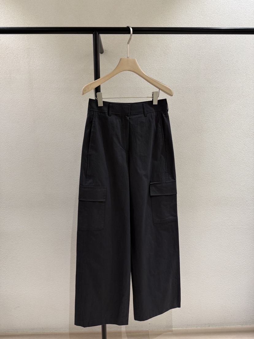 POSTMODERN韓國直郵㊣女裝新品25春夏熱賣人氣時尚休閑褲口袋POSTMODERN休閑褲圖色2