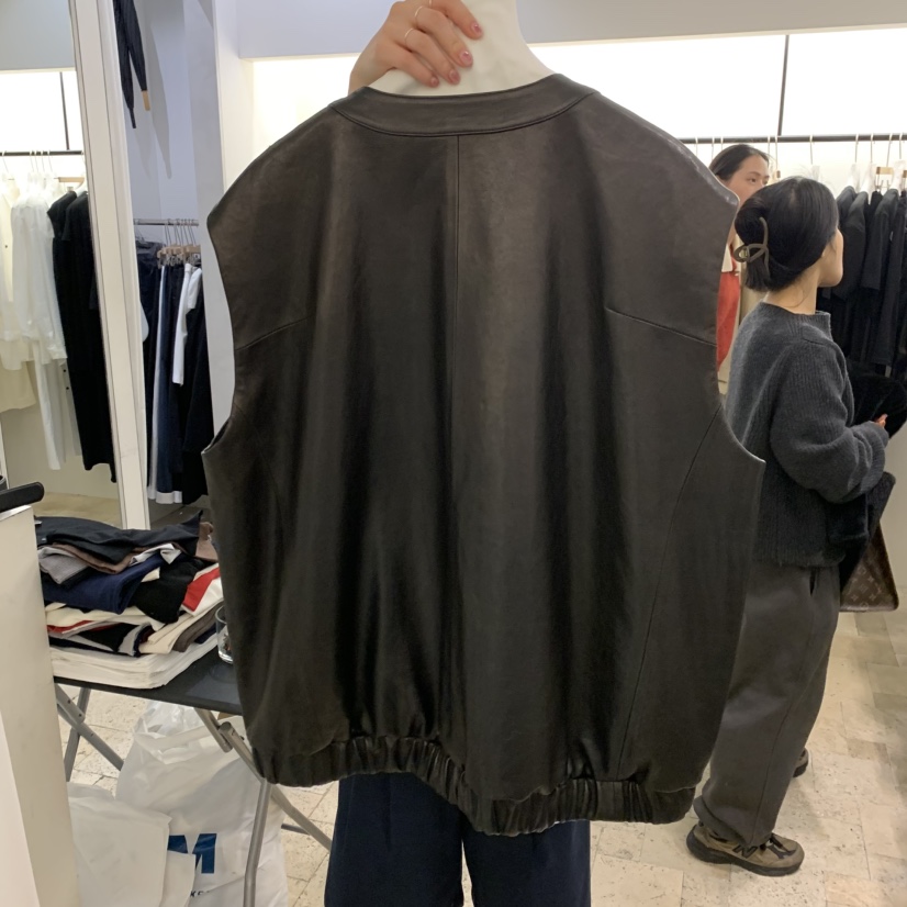 A Flan韓國直郵㊣女裝新品時尚職業人氣休閑熱賣推薦25春夏馬甲AFN/A Flan馬甲