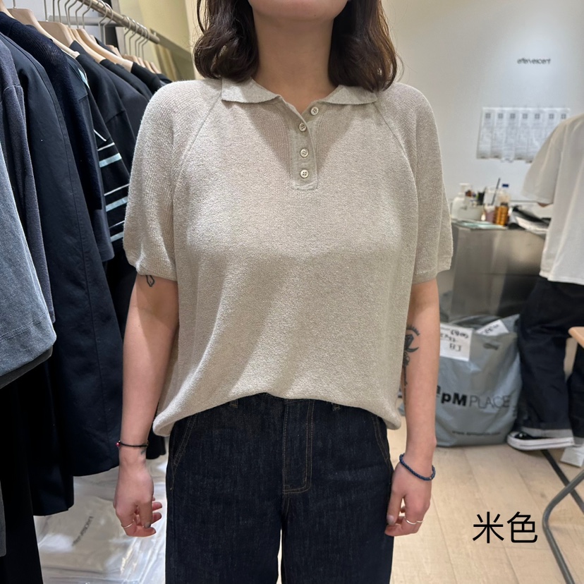EFFERVESCENT韓國直郵㊣女裝新款熱賣休閑時尚職業25春夏針織衫evc/effervescent針織衫圖色2
