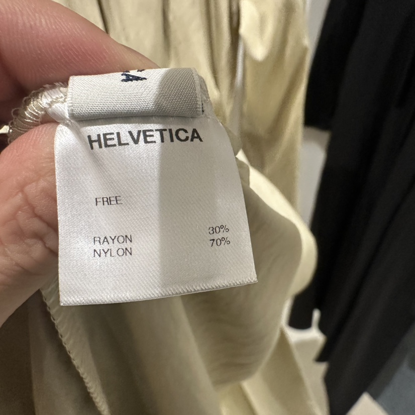 HELVETICA直郵韓國代購㊣女裝新款職業時尚休閑25春夏連衣裙HELVETICA連衣裙