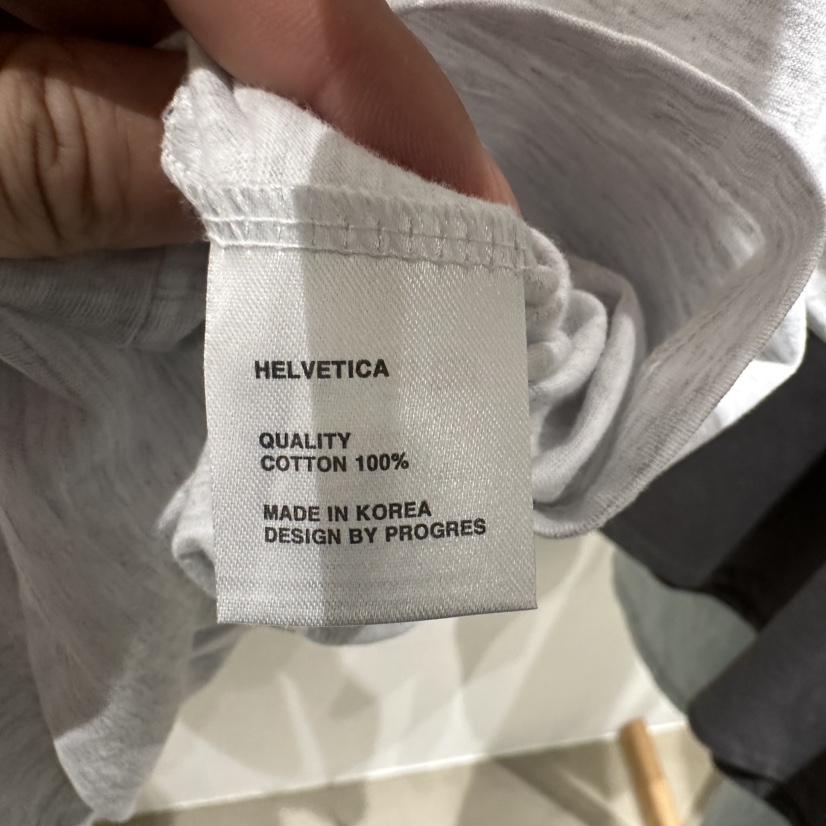HELVETICA直郵韓國代購㊣女裝新品25春夏休閑時尚人氣推薦T恤HELVETICAT恤