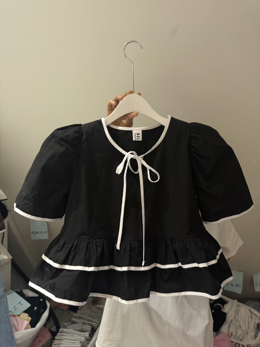 BELITA-L韓國㊣直郵東大門代購女裝新品熱賣推薦襯衫蕾絲衫BELITA-L襯衫/蕾絲衫圖色3