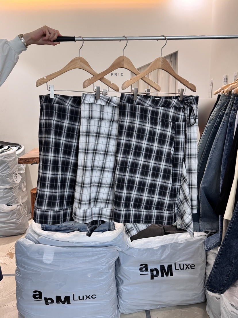 FRIC韓國直郵㊣東大門實拍女裝新品熱賣職業休閑半身裙中短裙FRIC半身裙/中短裙