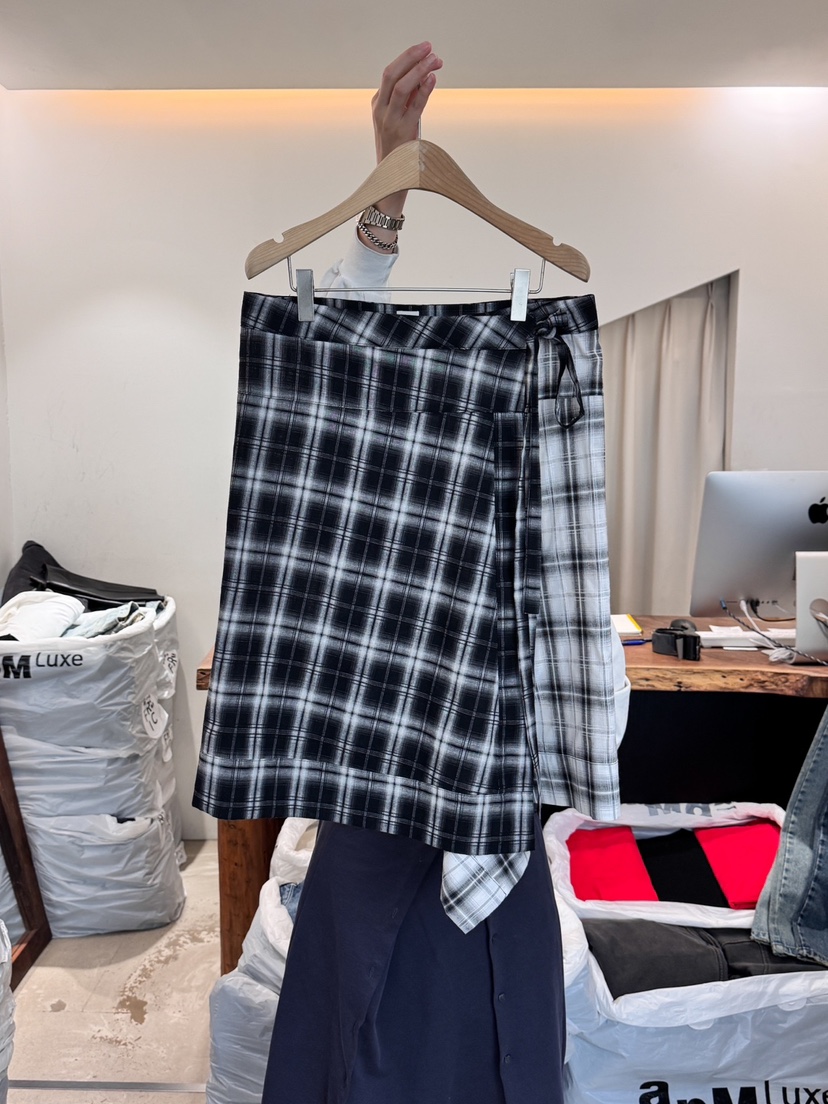 FRIC韓國直郵㊣東大門實拍女裝新品熱賣職業休閑半身裙中短裙FRIC半身裙/中短裙圖色3