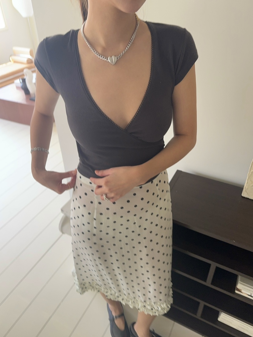 OUPPT韓國直郵㊣東大門實拍女裝新款推薦休閑熱賣時尚職業T恤OUPPTT恤