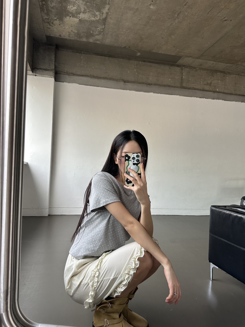 I MFACT直郵韓國代購㊣女裝新品熱賣職業人氣休閑推薦時尚T恤I MFACTT恤