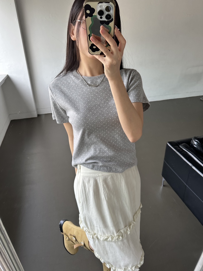 I MFACT直郵韓國代購㊣女裝新品熱賣職業人氣休閑推薦時尚T恤I MFACTT恤圖色2