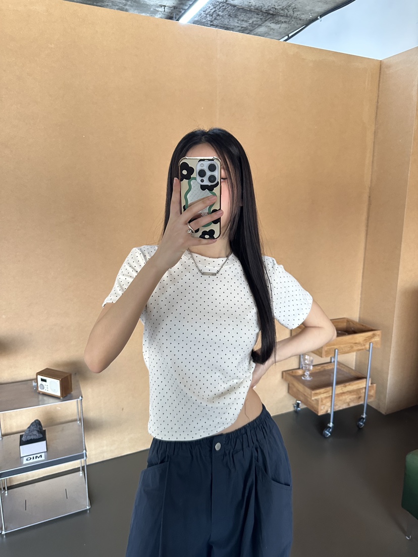 I MFACT直郵韓國代購㊣女裝新品熱賣職業人氣休閑推薦時尚T恤I MFACTT恤圖色3