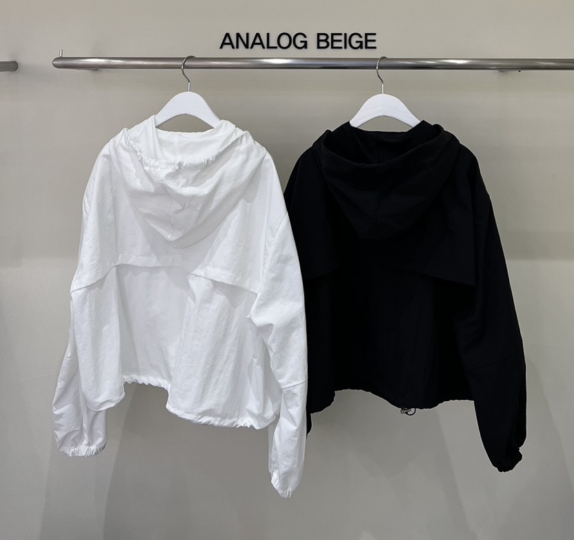 ANGLOG BEIGE韓國㊣直郵東大門代購女裝新品時尚休閑夾克連帽ANGLOG BEIGE夾克