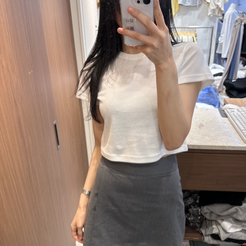 ON THE MODE韓國㊣直郵東大門代購女裝新品職業時尚熱賣T恤ON THE MODET恤