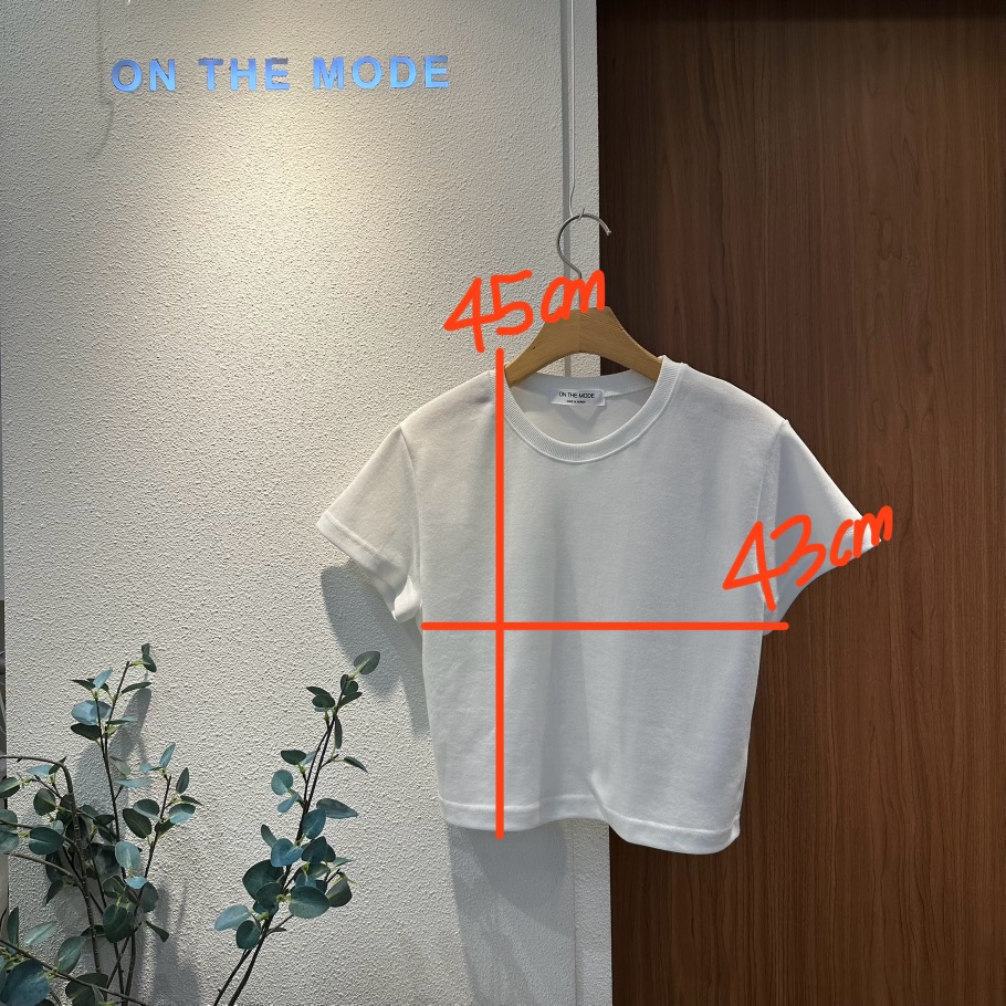 ON THE MODE韓國㊣直郵東大門代購女裝新品職業時尚熱賣T恤ON THE MODET恤