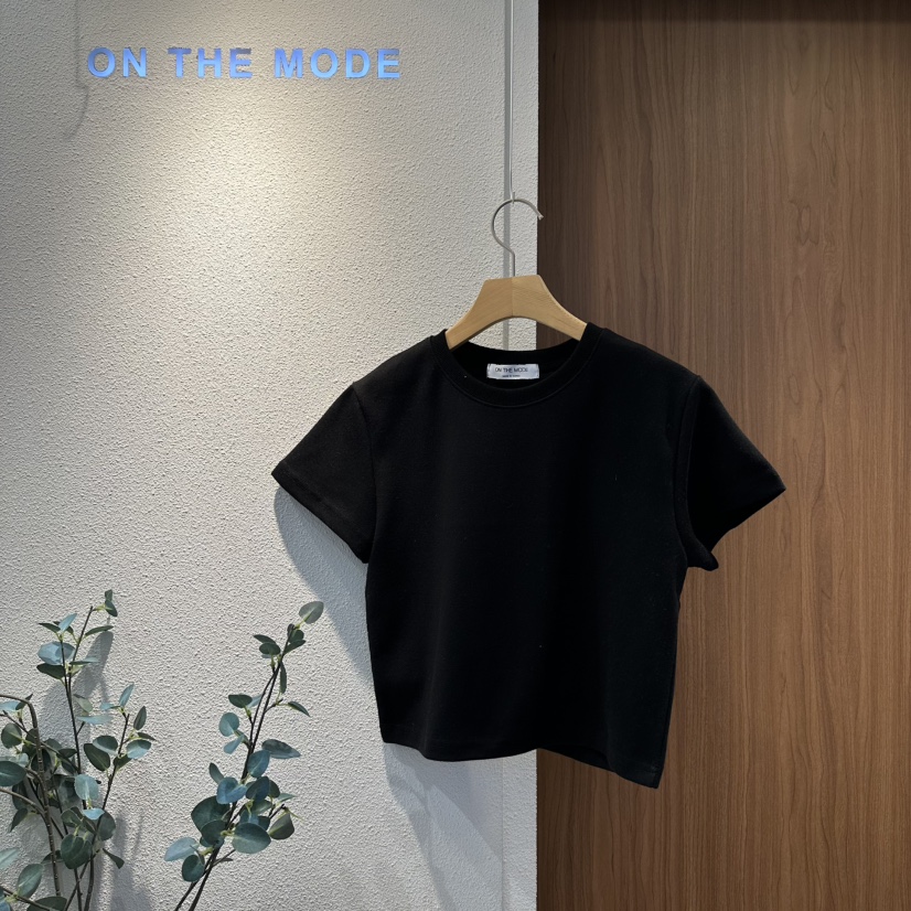 ON THE MODE韓國㊣直郵東大門代購女裝新品職業時尚熱賣T恤ON THE MODET恤圖色4