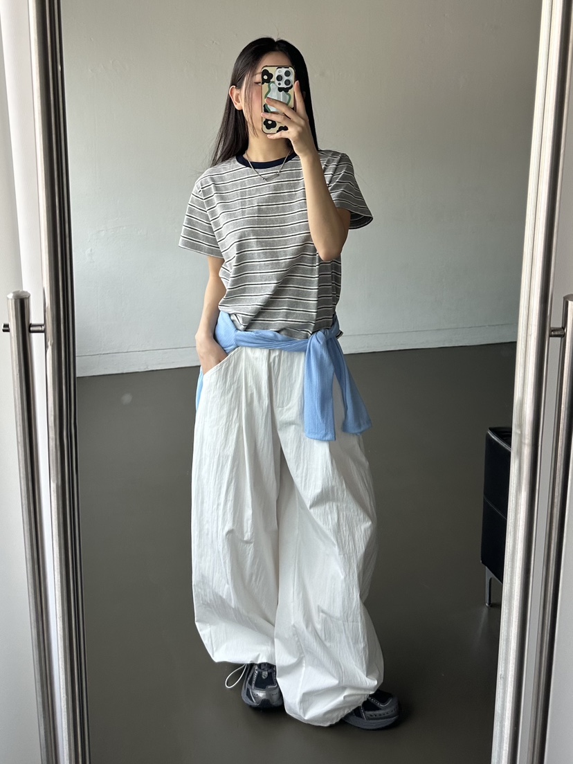 I MFACT直郵韓國代購㊣女裝新品職業熱賣人氣25春夏休閑褲I MFACT休閑褲