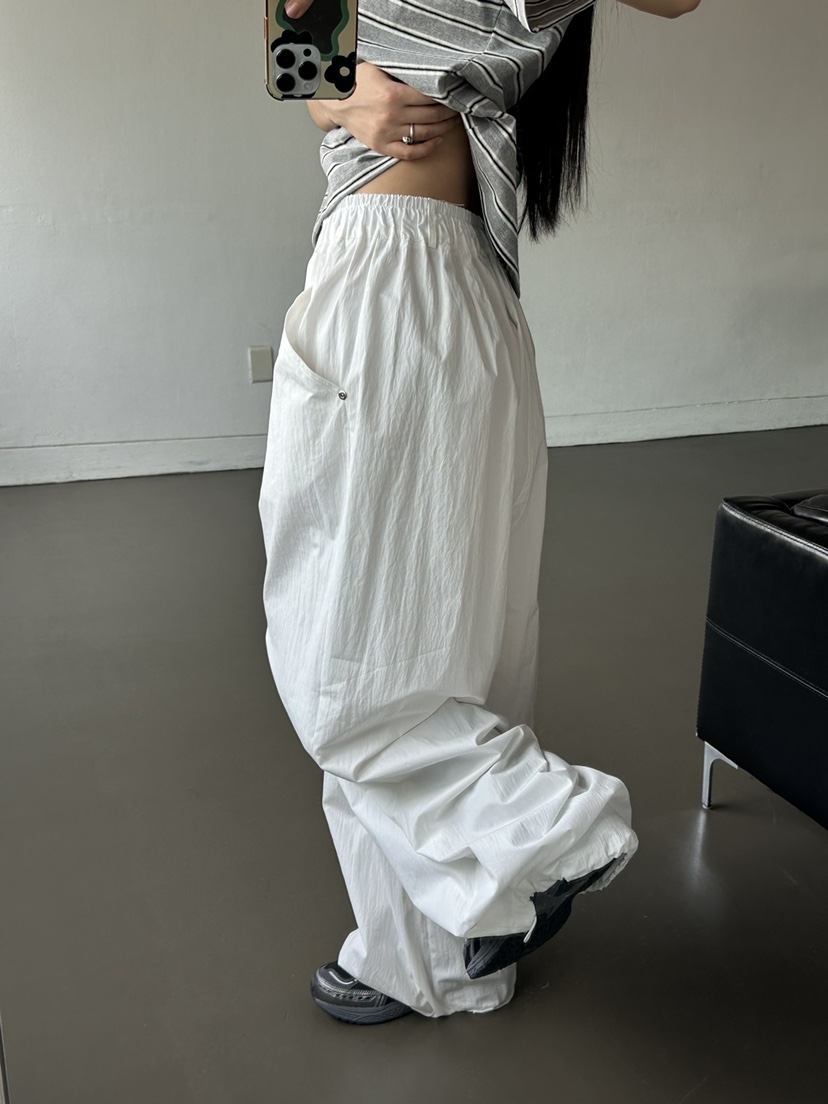 I MFACT直郵韓國代購㊣女裝新品職業熱賣人氣25春夏休閑褲I MFACT休閑褲
