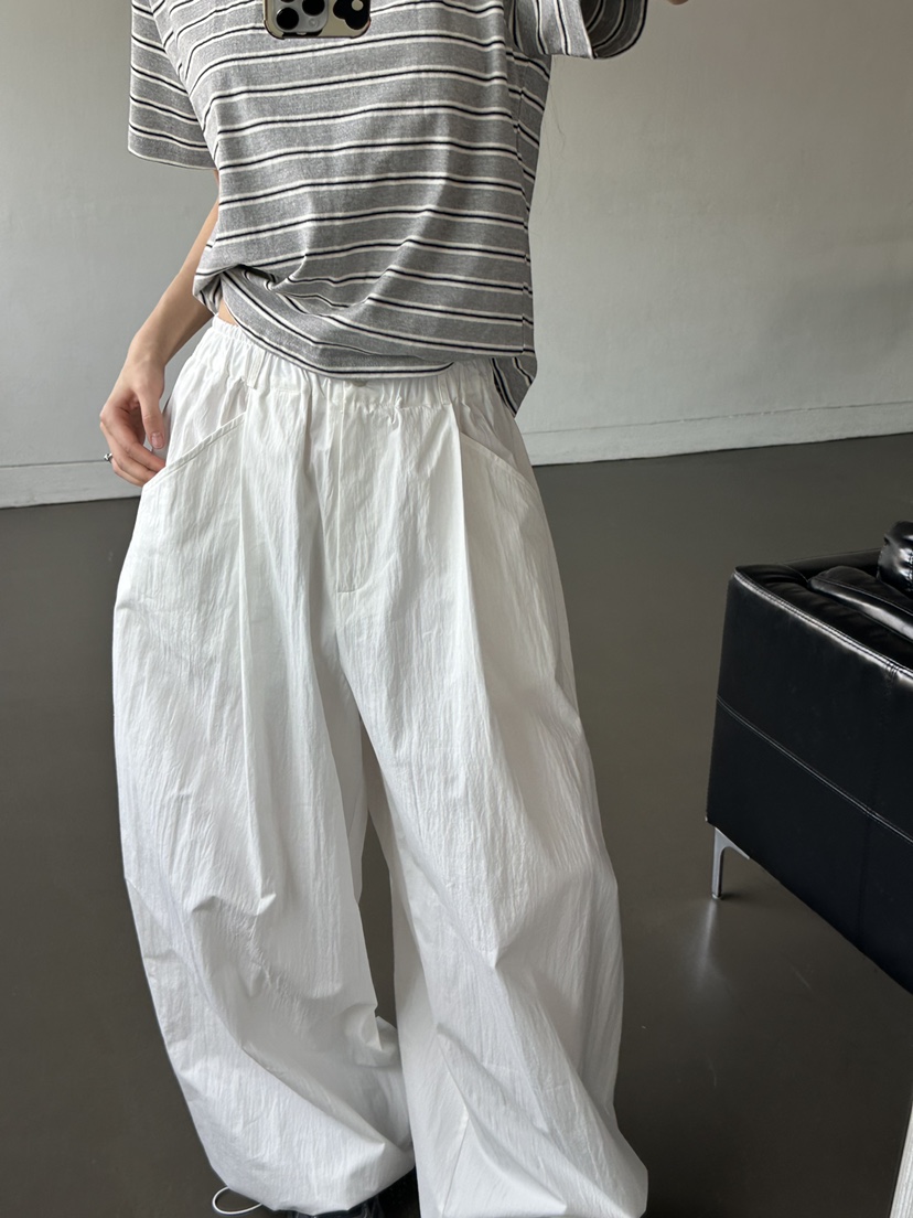 I MFACT直郵韓國代購㊣女裝新品職業熱賣人氣25春夏休閑褲I MFACT休閑褲