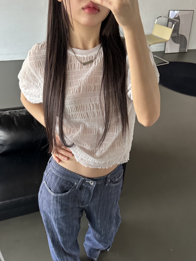 I MFACT韓國代購女裝新品職業推薦真品休閑時尚25春夏熱賣T恤I MFACTT恤