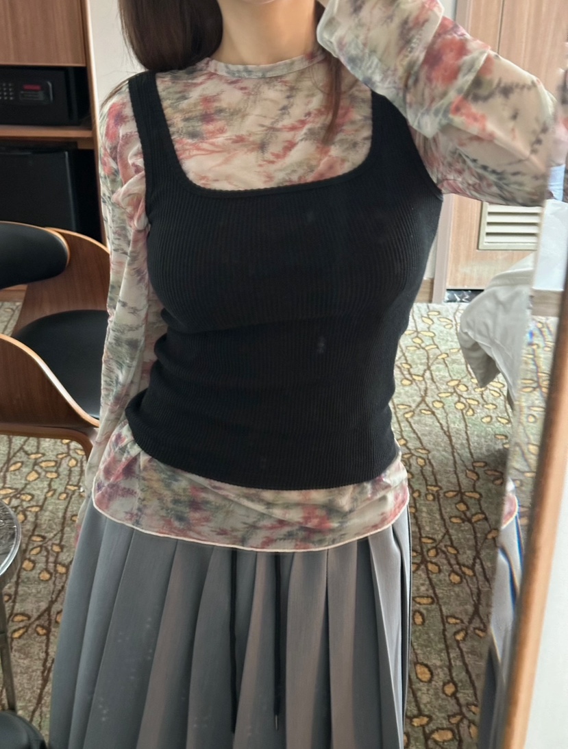 BYRING東大門實拍女士新品推薦職業25春夏熱賣休閑吊帶背心BYRING吊帶/背心圖色3