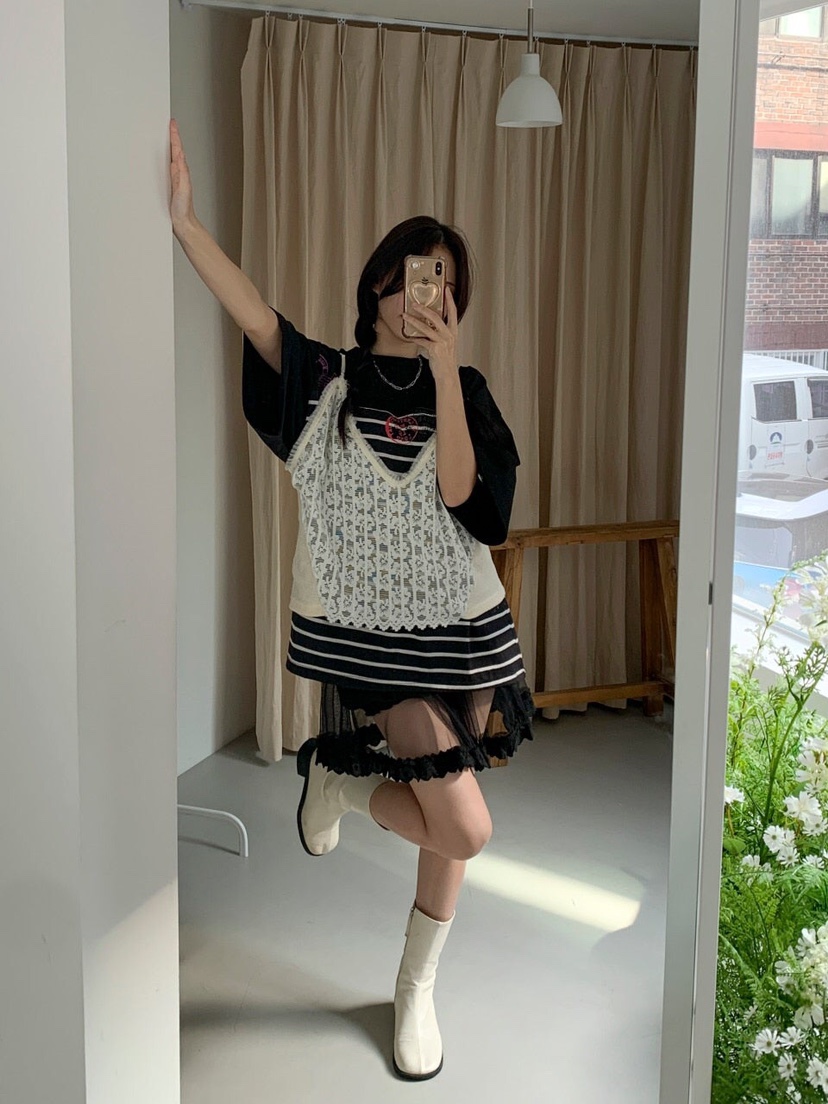 MAISONDEGLORY東大門直郵女士新款人氣25春夏熱賣吊帶背心蕾絲MAISON DE GLORY吊帶/背心