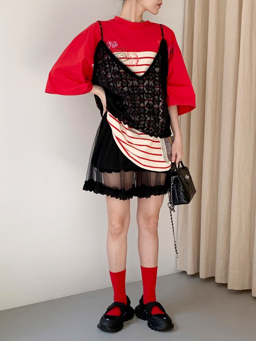 MAISONDEGLORY東大門直郵女士新款人氣25春夏熱賣吊帶背心蕾絲MAISON DE GLORY吊帶/背心