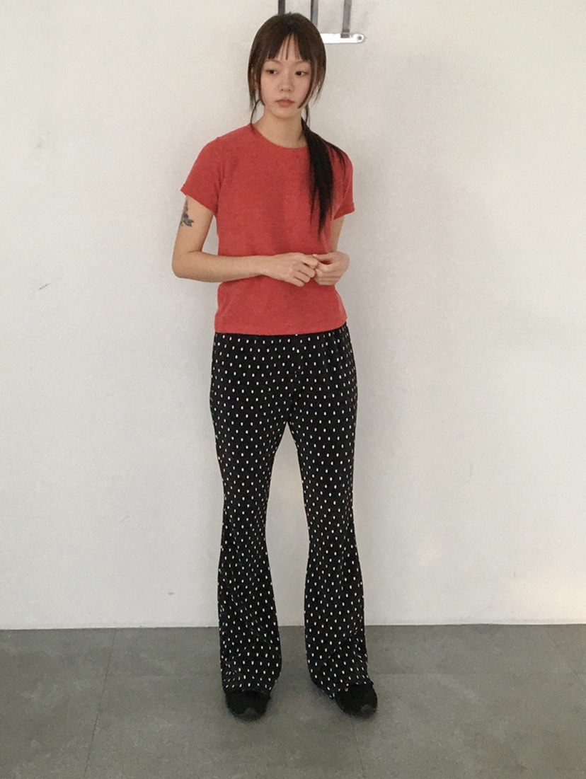BYRING東大門直郵女士新品25春夏熱賣時尚推薦休閑休閑褲喇叭BYRING休閑褲