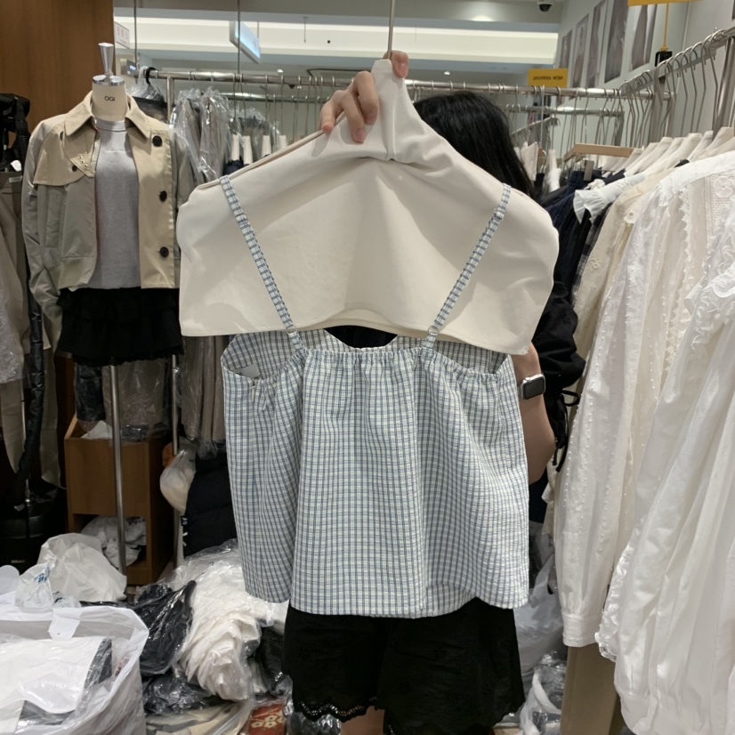 OGI東大門直郵女士新品休閑熱賣時尚人氣推薦吊帶背心不含內搭FLat OGI吊帶/背心