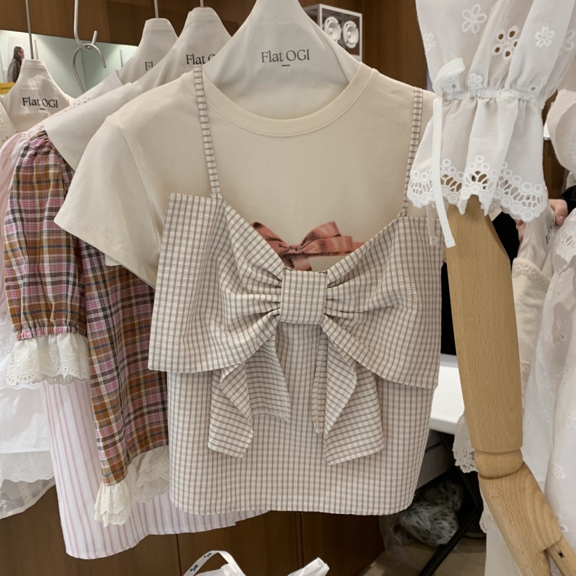 OGI東大門直郵女士新品休閑熱賣時尚人氣推薦吊帶背心不含內搭FLat OGI吊帶/背心圖色1