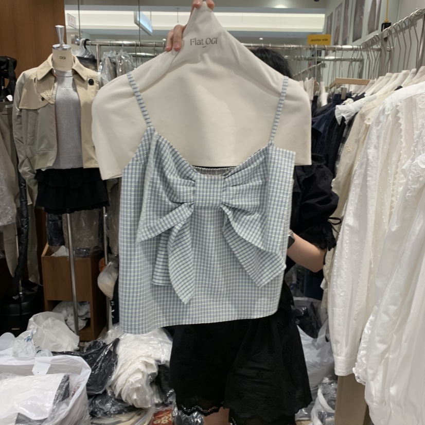 OGI東大門直郵女士新品休閑熱賣時尚人氣推薦吊帶背心不含內搭FLat OGI吊帶/背心圖色2