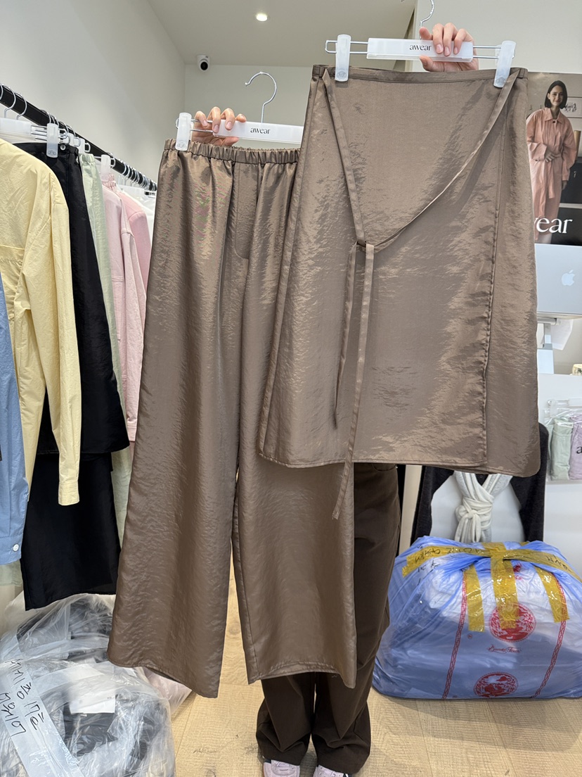 RUMIRU/AWEAR韓國直郵女裝新品熱賣真品半身裙中短裙不含褲子awear/RUMIRU半身裙/中短裙