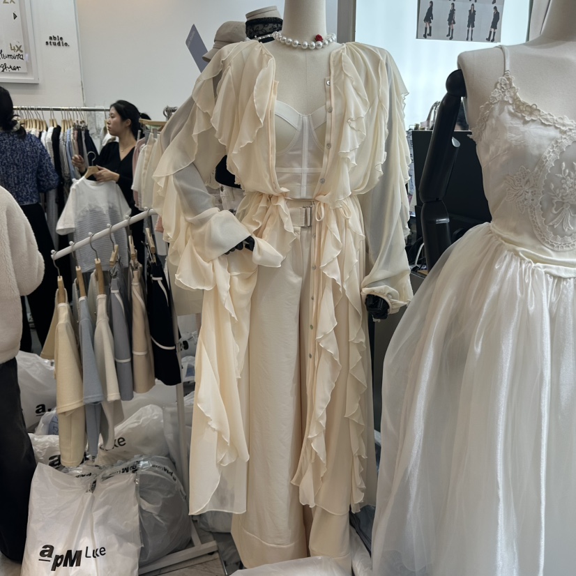 CHEAP-CHIC東大門實拍女裝新品25春夏推薦真品連衣裙含腰繩CHEAP-CHIC/CHARLES THE SECOND連衣裙