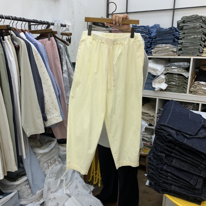 DELI JENNY韓國直郵女士新品時尚休閑職業25春夏人氣休閑褲THERE休閑褲