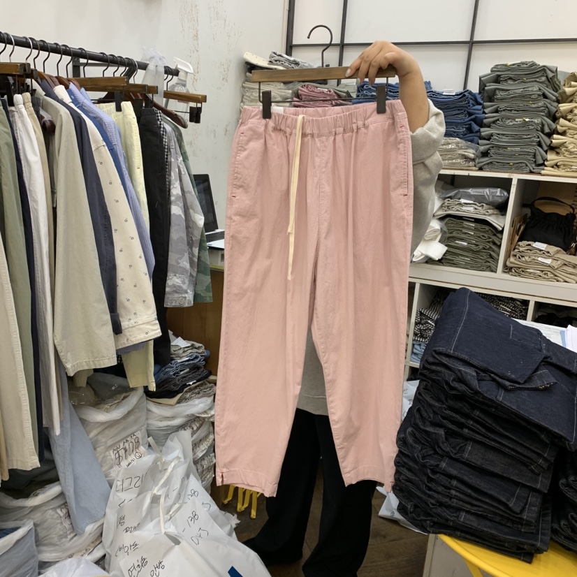 DELI JENNY韓國直郵女士新品時尚休閑職業25春夏人氣休閑褲THERE休閑褲圖色3