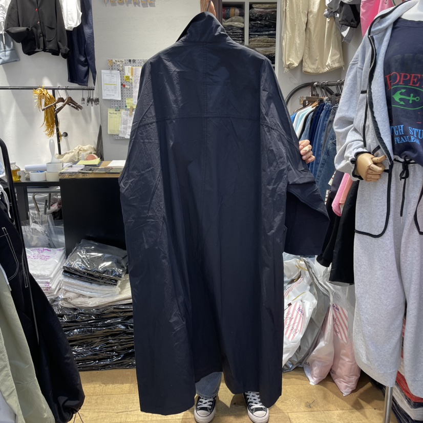 YESFREE韓國代購女士新品熱賣休閑25春夏真品職業長款風衣高領YESFREE長款風衣