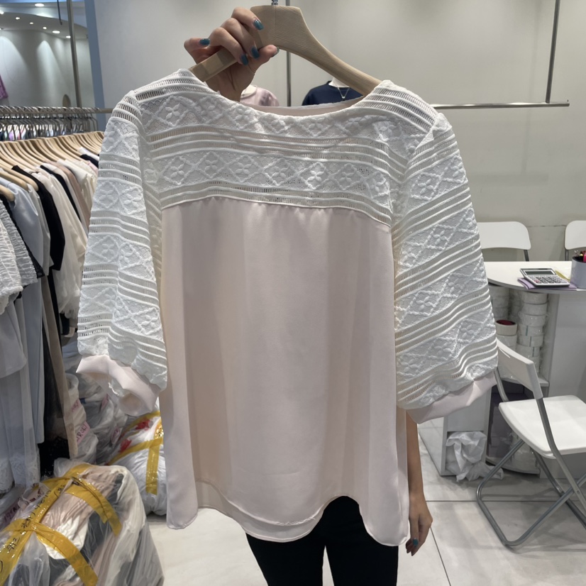 BLUE RIBBON東大門實拍女裝新品休閑時尚人氣熱賣襯衫蕾絲衫BLUE RIBBON襯衫/蕾絲衫