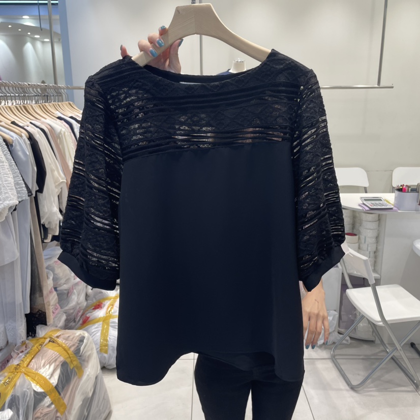 BLUE RIBBON東大門實拍女裝新品休閑時尚人氣熱賣襯衫蕾絲衫BLUE RIBBON襯衫/蕾絲衫圖色2