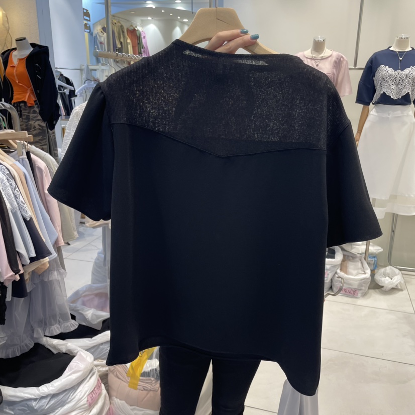 BLUE RIBBON東大門代購女裝新款人氣熱賣時尚25春夏職業T恤BLUE RIBBONT恤圖色4