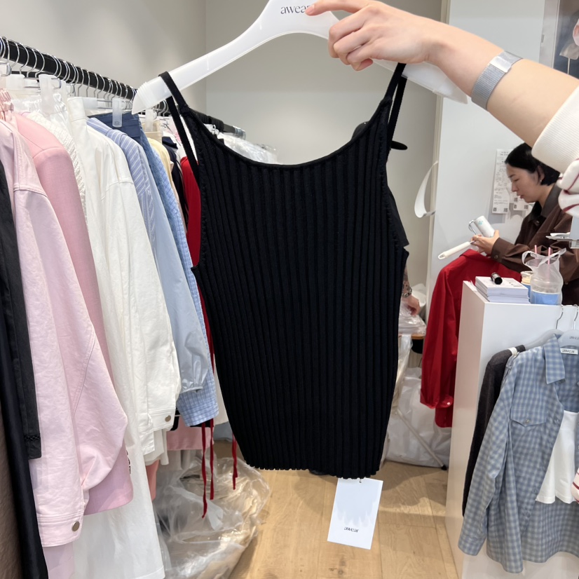 RUMIRU/AWEAR韓國直郵女裝新款時尚職業休閑熱賣真品吊帶背心awear/RUMIRU吊帶/背心圖色3